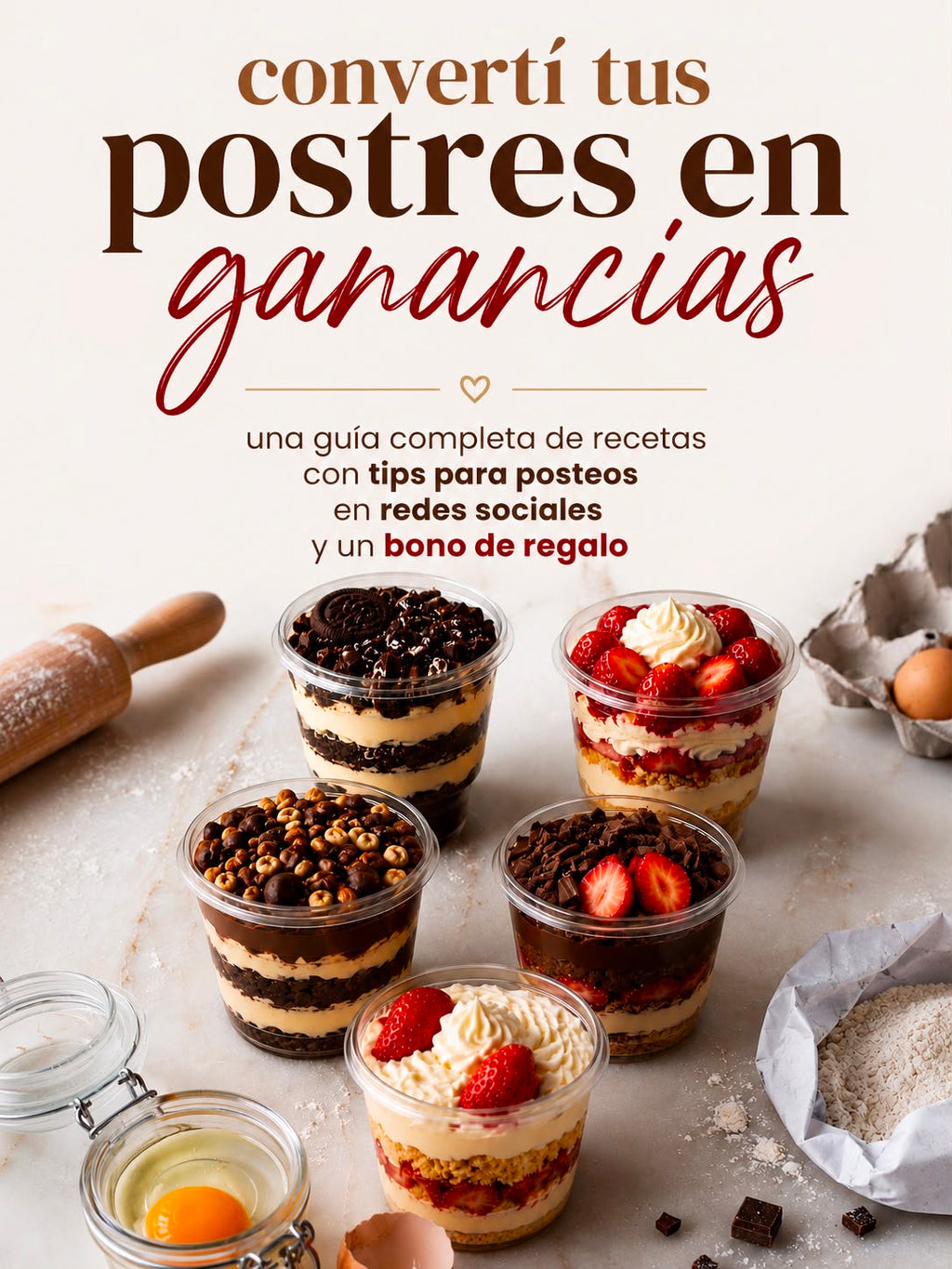 converti tus postres en ganancias