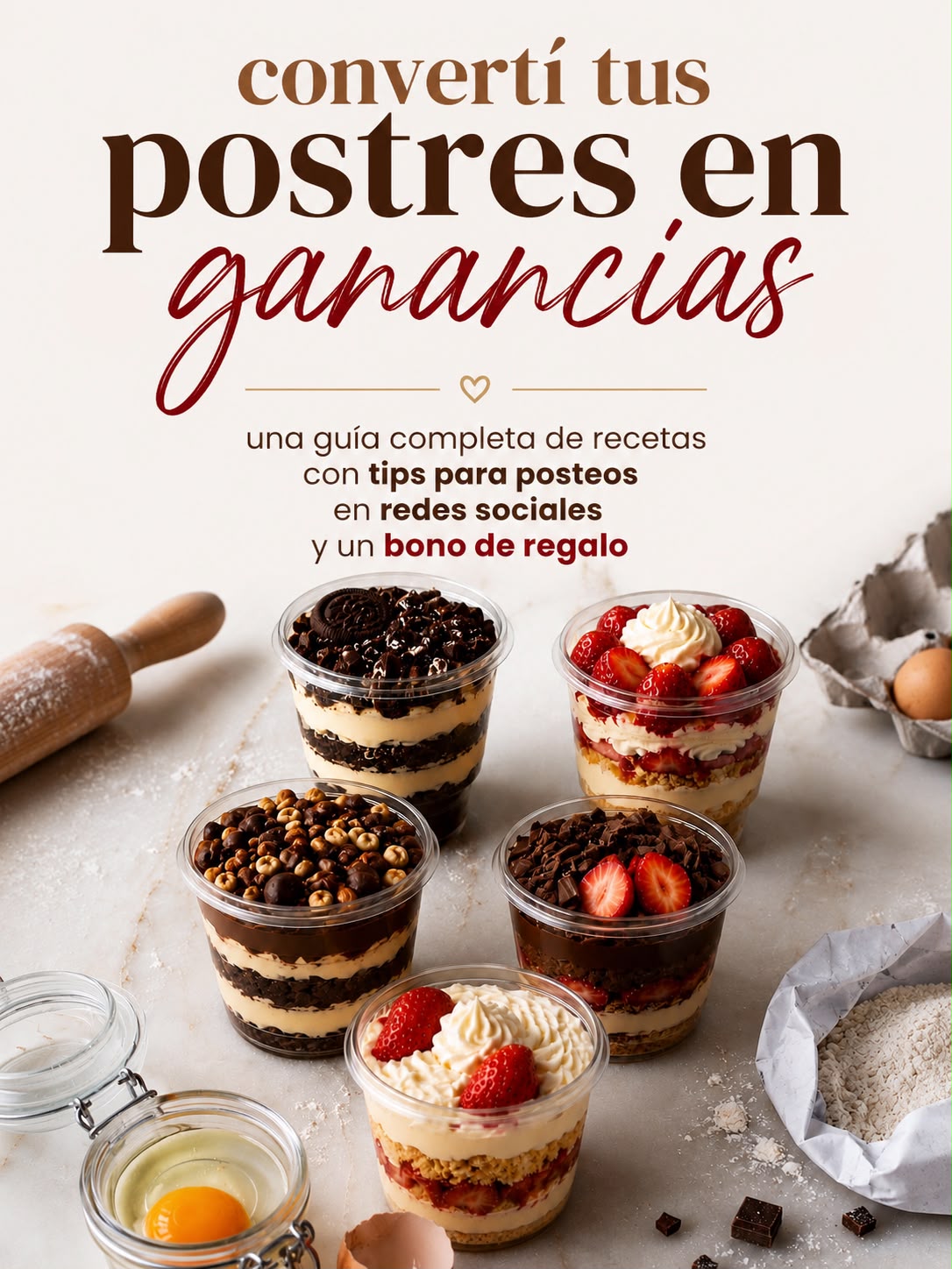 converti tus postres en ganancias