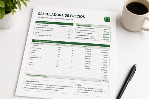converti tus postres en ganancias
